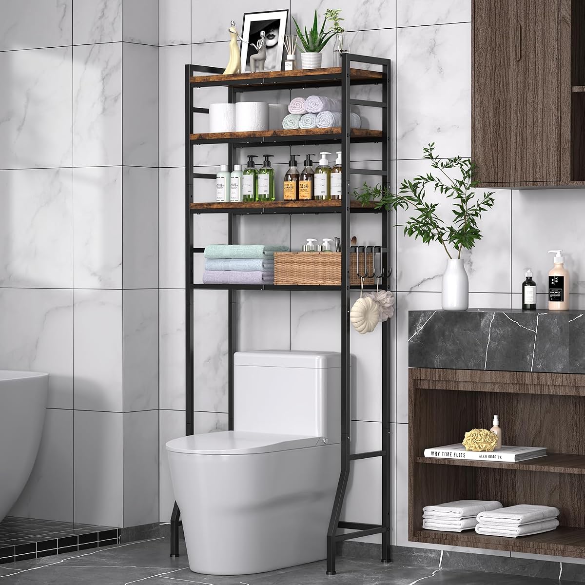 Over the Toilet Storage Rack